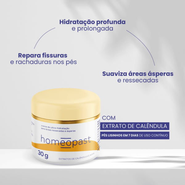 Creme Ultra Hidratação 30g Homeopast - Imagem 3