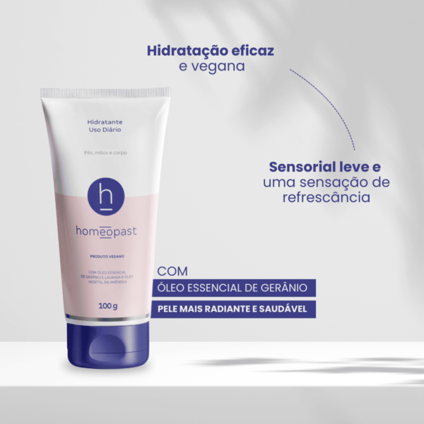 Hidratante Uso Diário 100g Homeopast - Imagem 3