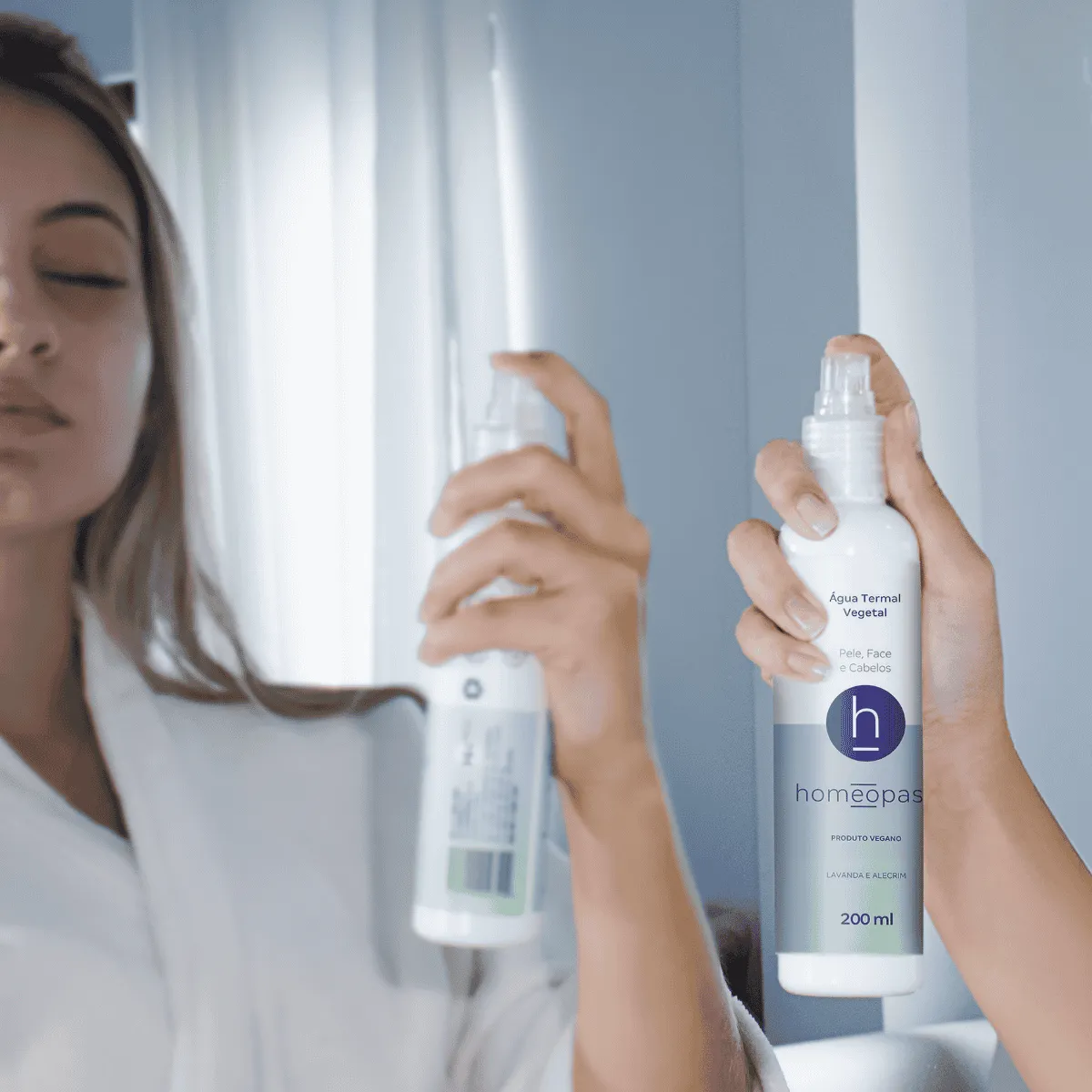 Água Termal em Spray 200ml Homeopast - Imagem 2