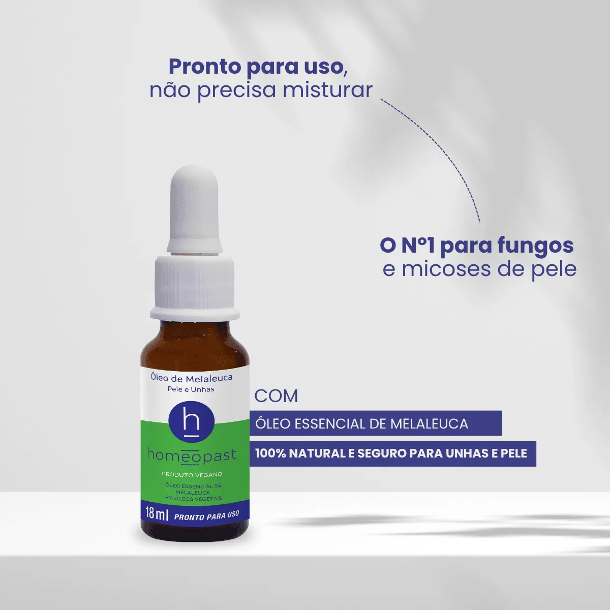 Óleo de Melaleuca 18ml Homeopast - Imagem 3