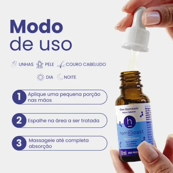 Óleo Ozonizado 18ml Homeopast - Imagem 5
