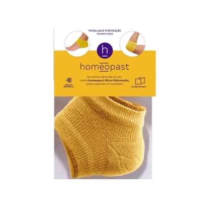 Homeopast - Meia de Hidratação - Amarela