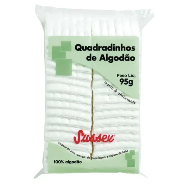 Algodão em Quadrados 95g - Sussex