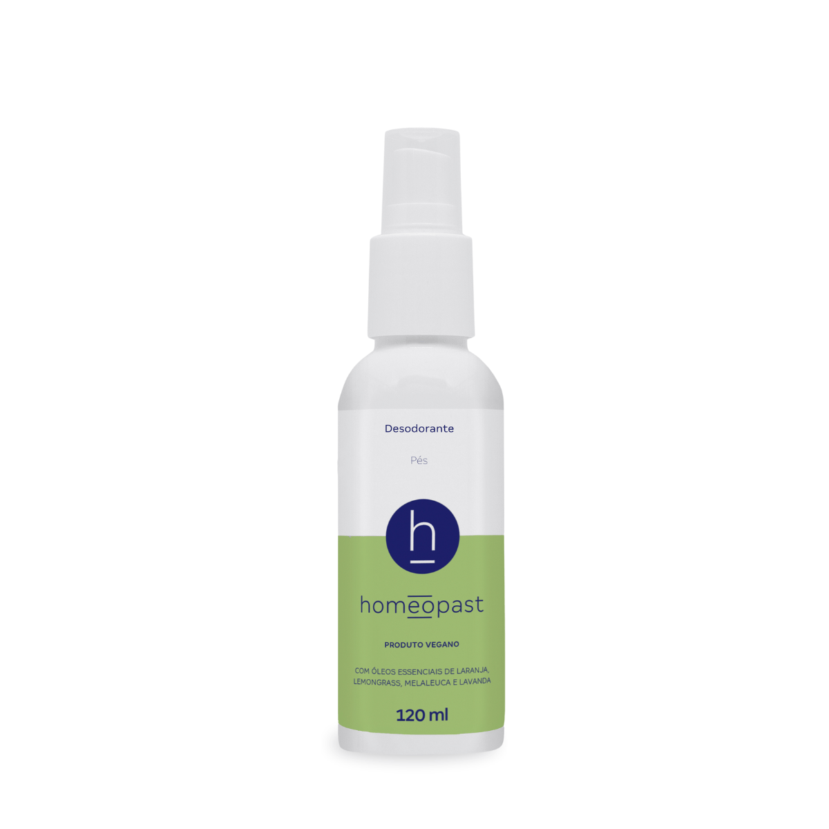 Desodorante Vegano Para Pés 120ml Homeopast